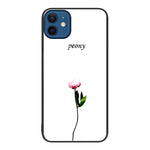 Custodia per telefono in vetro verniciato colorato, For iPhone 12 / 12 Pro