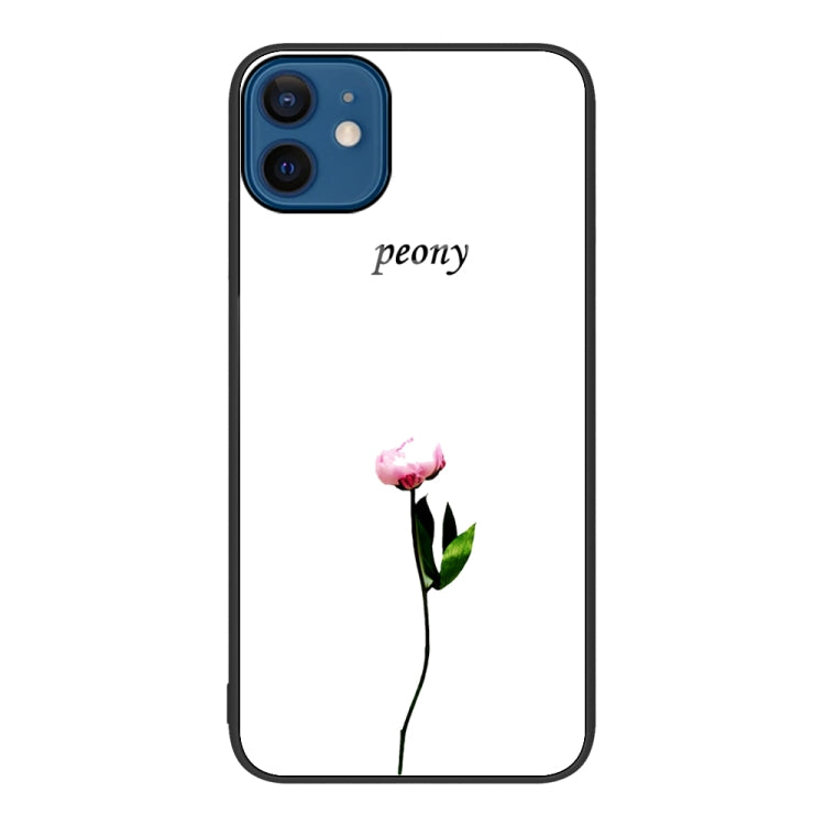 Custodia per telefono in vetro verniciato colorato, For iPhone 12 / 12 Pro