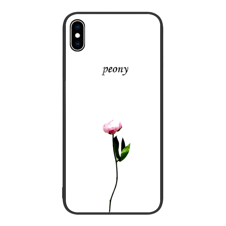 Custodia per telefono in vetro verniciato colorato, For iPhone XS Max