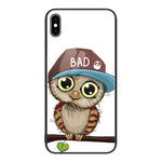 Custodia per telefono in vetro verniciato colorato, For iPhone XS Max