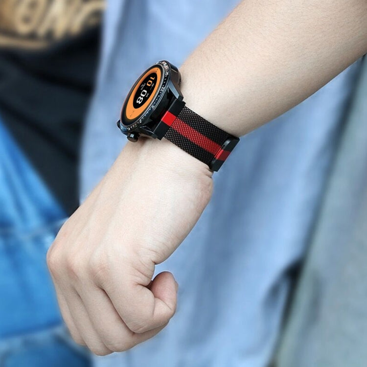 Cinturino per orologio in metallo con catena Milano da 22 mm, For Honor Watch GS 3