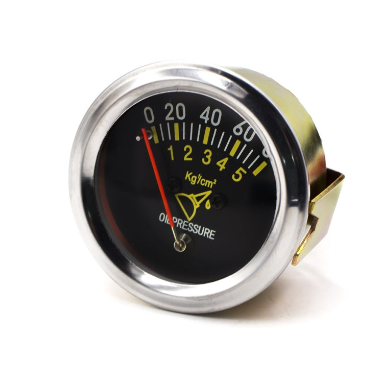 Manometro meccanico dell'olio meccanico universale da 52 mm 12V modificato per auto, Mechanical Oil Pressure Gauge