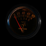 Manometro meccanico dell'olio meccanico universale da 52 mm 12V modificato per auto, Mechanical Oil Pressure Gauge