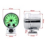 Contagiri con 7 luci di sfondo modificate per auto 0-8000 giri/min per motori a 4/6/8 cilindri, 7 Background Lights Tachometer