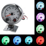 Contagiri con 7 luci di sfondo modificate per auto 0-8000 giri/min per motori a 4/6/8 cilindri, 7 Background Lights Tachometer