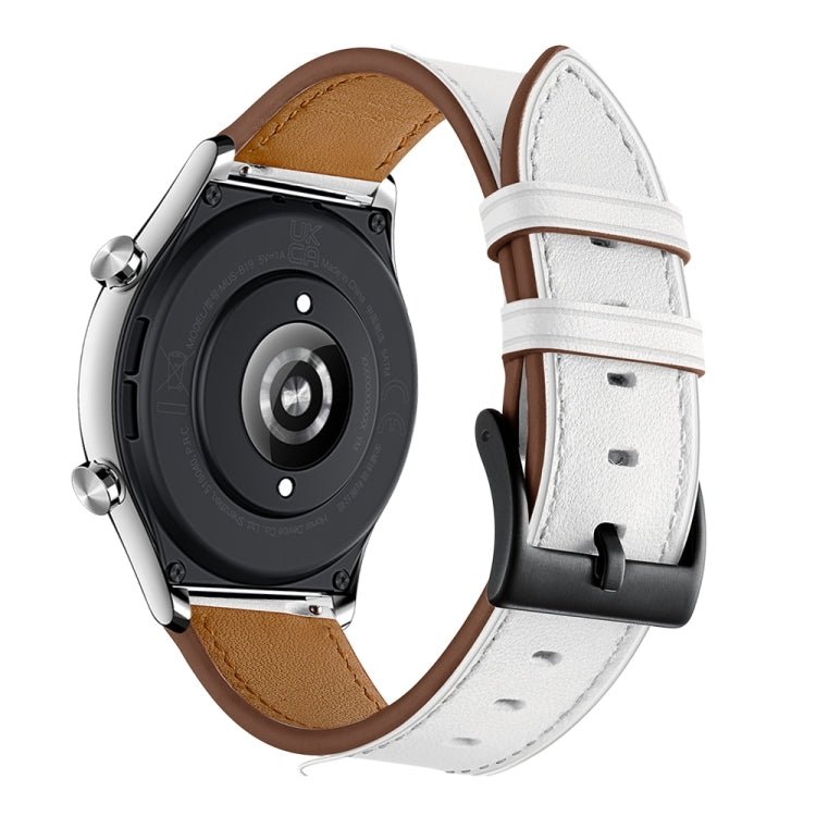 Cinturino per orologio in pelle di vacchetta da 22 mm, For Honor Watch GS 3