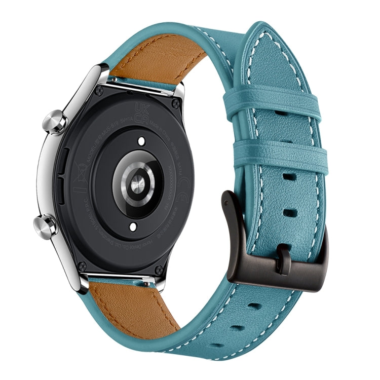 Cinturino per orologio in pelle di vacchetta da 22 mm, For Honor Watch GS 3