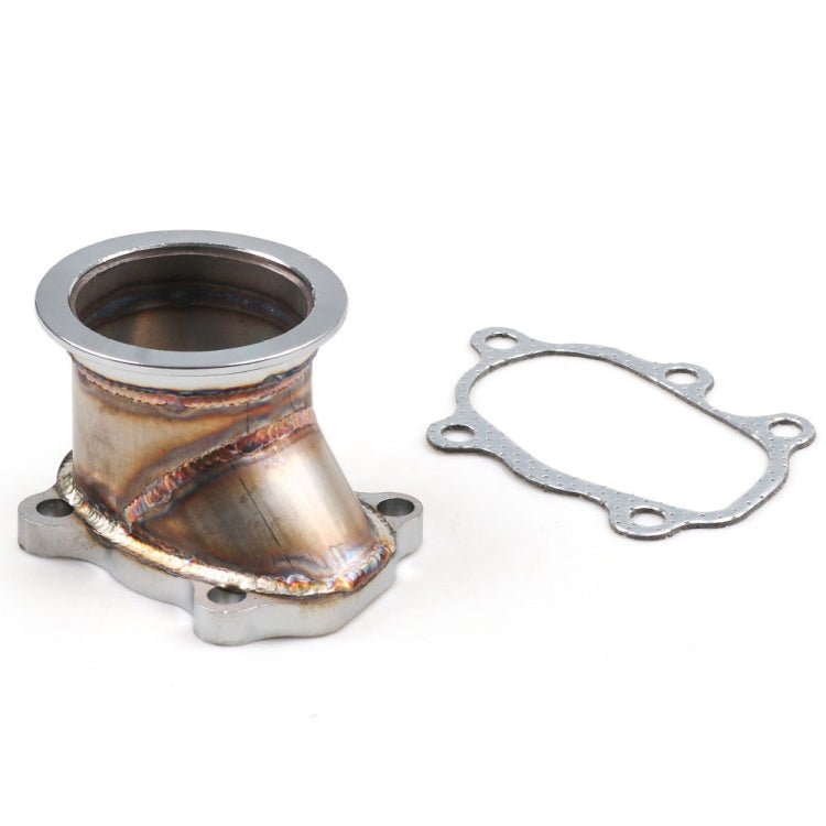 Adattatore V-band 63 mm per tubo turbo auto