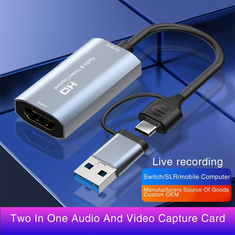 Z29 HDMI/M to USB Type-C/M HD Video Capture Card, Z29