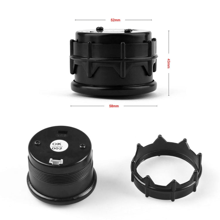 Indicatore del rapporto carburante aria misuratore analogico digitale per auto universale AFR da 52 mm 12 V, Air Fuel Ratio Gauge
