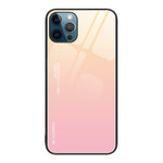 Custodia in vetro a colori sfumati, For iPhone 12 Pro Max, For iPhone 12, For iPhone 13 Pro Max