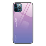 Custodia in vetro a colori sfumati, For iPhone 12 Pro Max, For iPhone 12, For iPhone 13 Pro Max