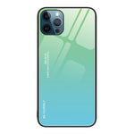 Custodia in vetro a colori sfumati, For iPhone 12 Pro Max, For iPhone 12, For iPhone 13 Pro Max