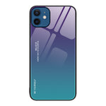 Custodia in vetro a colori sfumati, For iPhone 12 Pro Max, For iPhone 12, For iPhone 13 Pro Max
