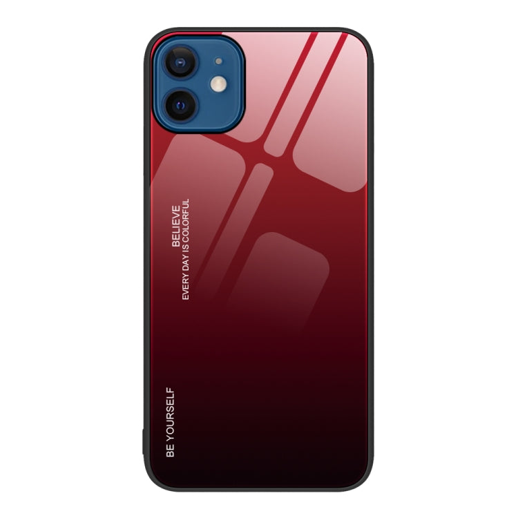 Custodia in vetro a colori sfumati, For iPhone 12 Pro Max, For iPhone 12, For iPhone 13 Pro Max