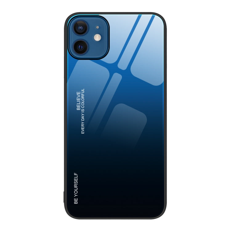 Custodia in vetro a colori sfumati, For iPhone 12 Pro Max, For iPhone 12, For iPhone 13 Pro Max