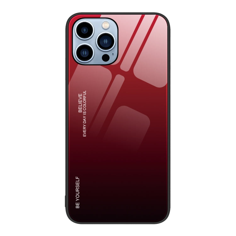 Custodia in vetro a colori sfumati, For iPhone 12 Pro Max, For iPhone 12, For iPhone 13 Pro Max