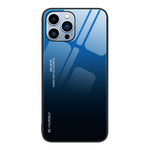 Custodia in vetro a colori sfumati, For iPhone 12 Pro Max, For iPhone 12, For iPhone 13 Pro Max