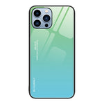Custodia in vetro a colori sfumati, For iPhone 13 Pro, For iPhone 13, For iPhone 14 Plus
