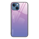 Custodia in vetro a colori sfumati, For iPhone 13 Pro, For iPhone 13, For iPhone 14 Plus
