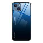 Custodia in vetro a colori sfumati, For iPhone 13 Pro, For iPhone 13, For iPhone 14 Plus