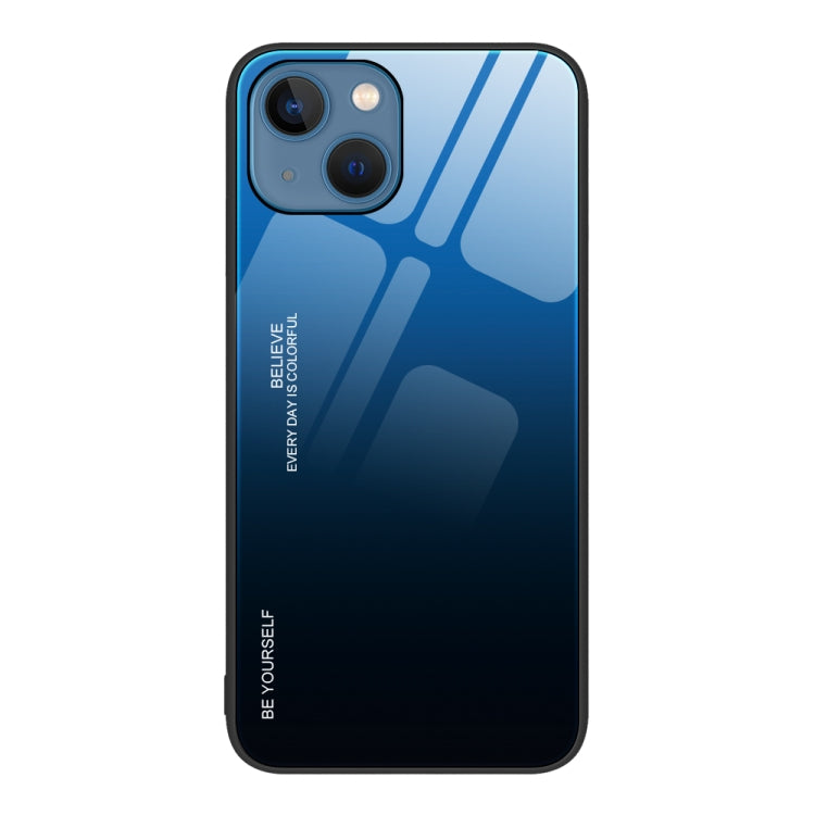 Custodia in vetro a colori sfumati, For iPhone 14 Pro Max, For iPhone 14 Pro, For iPhone 14