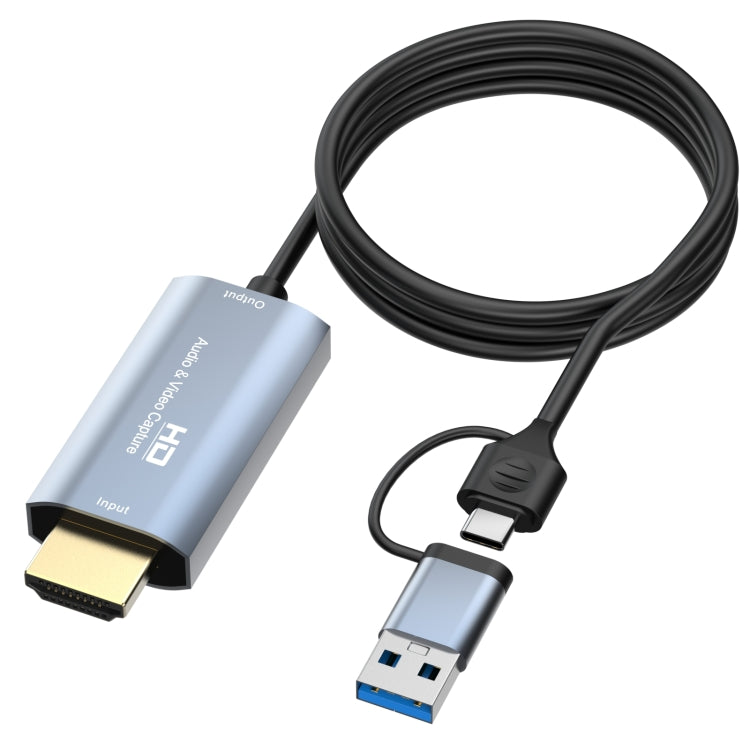 Z36 HD Video Capture Card HDMI/M to USB Type-C/M, Length: 2m, Z36