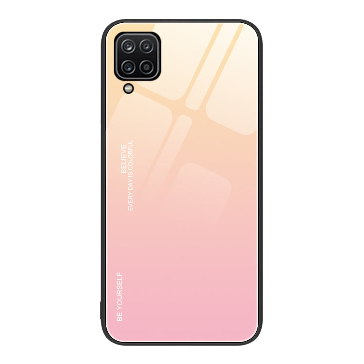 Custodia in vetro a colori sfumati, For Samsung Galaxy A12 5G, For Samsung Galaxy A52, For Samsung Galaxy A53 5G