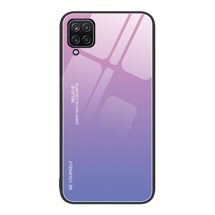 Custodia in vetro a colori sfumati, For Samsung Galaxy A12 5G, For Samsung Galaxy A52, For Samsung Galaxy A53 5G