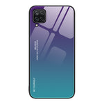 Custodia in vetro a colori sfumati, For Samsung Galaxy A12 5G, For Samsung Galaxy A52, For Samsung Galaxy A53 5G