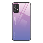 Custodia in vetro a colori sfumati, For Samsung Galaxy A12 5G, For Samsung Galaxy A52, For Samsung Galaxy A53 5G