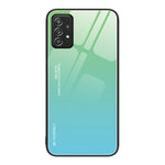 Custodia in vetro a colori sfumati, For Samsung Galaxy A12 5G, For Samsung Galaxy A52, For Samsung Galaxy A53 5G