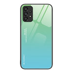 Custodia in vetro a colori sfumati, For Samsung Galaxy A12 5G, For Samsung Galaxy A52, For Samsung Galaxy A53 5G