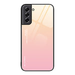 Custodia in vetro a colori sfumati, For Samsung Galaxy M32, For Samsung Galaxy M52 5G, For Samsung Galaxy S21 5G