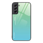Custodia in vetro a colori sfumati, For Samsung Galaxy M32, For Samsung Galaxy M52 5G, For Samsung Galaxy S21 5G