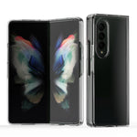 Custodia per telefono protettiva trasparente in acrilico + TPU, For Samsung Galaxy Z Fold4, For Samsung Galaxy Z Flip3 5G, For Samsung Galaxy Z Flip4, For Samsung Galaxy Z Fold3 5G