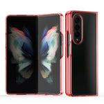 Custodia per telefono protettiva trasparente in acrilico + TPU, For Samsung Galaxy Z Fold4, For Samsung Galaxy Z Flip3 5G, For Samsung Galaxy Z Flip4, For Samsung Galaxy Z Fold3 5G