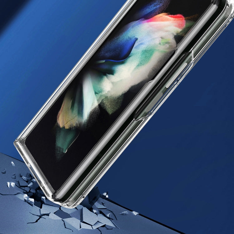 Custodia per telefono protettiva trasparente in acrilico + TPU, For Samsung Galaxy Z Fold4, For Samsung Galaxy Z Flip3 5G, For Samsung Galaxy Z Flip4, For Samsung Galaxy Z Fold3 5G