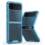 Custodia per telefono protettiva trasparente in acrilico + TPU, For Samsung Galaxy Z Fold4, For Samsung Galaxy Z Flip3 5G, For Samsung Galaxy Z Flip4, For Samsung Galaxy Z Fold3 5G