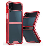 Custodia per telefono protettiva trasparente in acrilico + TPU, For Samsung Galaxy Z Fold4, For Samsung Galaxy Z Flip3 5G, For Samsung Galaxy Z Flip4, For Samsung Galaxy Z Fold3 5G