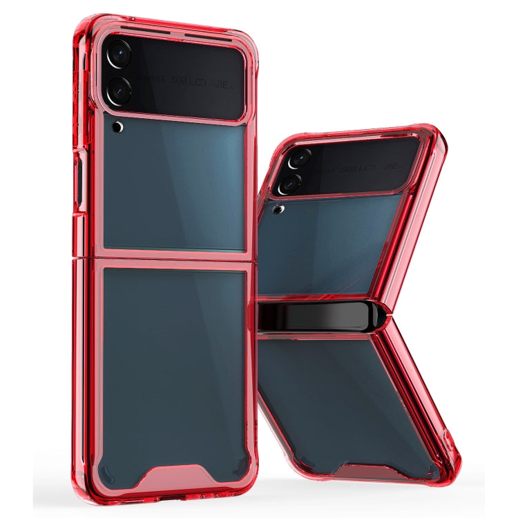 Custodia per telefono protettiva trasparente in acrilico + TPU, For Samsung Galaxy Z Fold4, For Samsung Galaxy Z Flip3 5G, For Samsung Galaxy Z Flip4, For Samsung Galaxy Z Fold3 5G