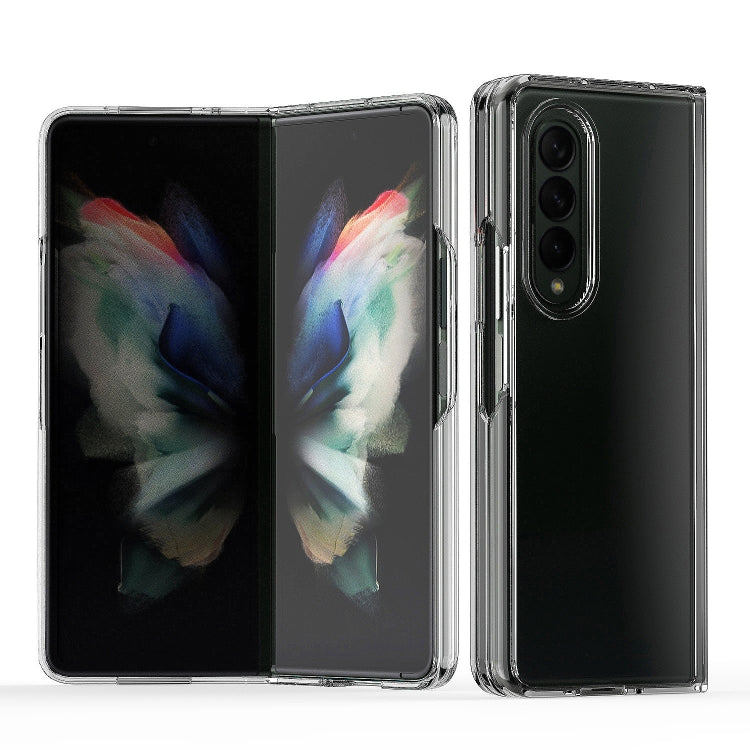 Custodia per telefono protettiva trasparente in acrilico + TPU, For Samsung Galaxy Z Fold4, For Samsung Galaxy Z Flip3 5G, For Samsung Galaxy Z Flip4, For Samsung Galaxy Z Fold3 5G