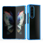 Custodia per telefono protettiva trasparente in acrilico + TPU, For Samsung Galaxy Z Fold4, For Samsung Galaxy Z Flip3 5G, For Samsung Galaxy Z Flip4, For Samsung Galaxy Z Fold3 5G