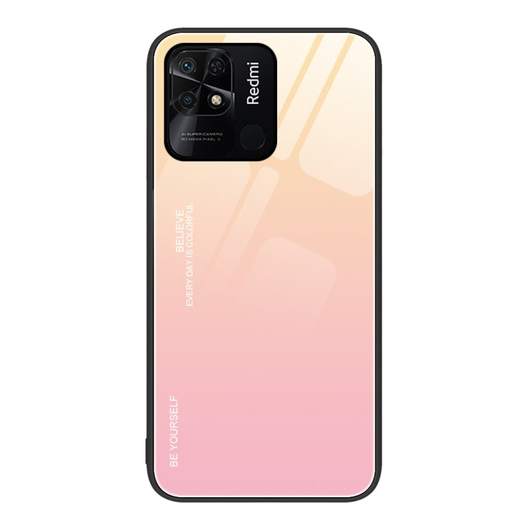 Custodia in vetro a colori sfumati, For Xiaomi Redmi 10C, For Xiaomi Redmi Note 11 5G/Poco M4 Pro, For Xiaomi Redmi K40S