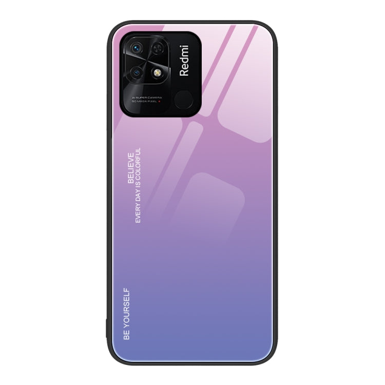 Custodia in vetro a colori sfumati, For Xiaomi Redmi 10C, For Xiaomi Redmi Note 11 5G/Poco M4 Pro, For Xiaomi Redmi K40S