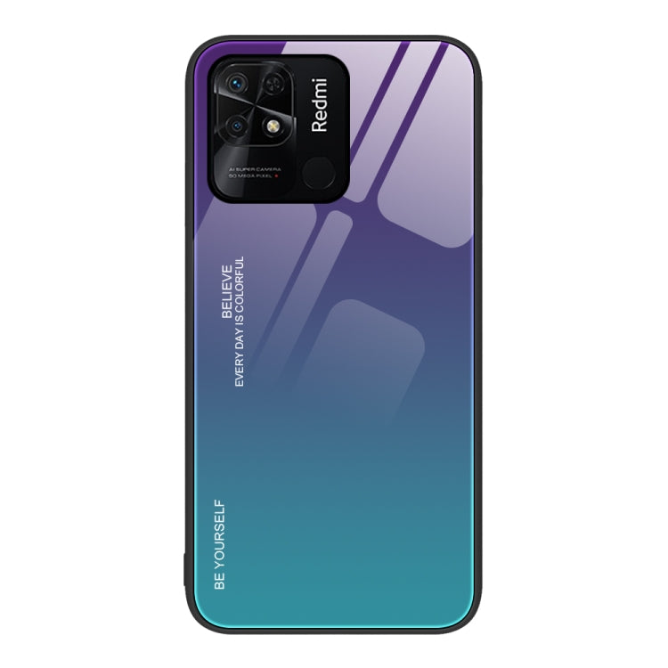 Custodia in vetro a colori sfumati, For Xiaomi Redmi 10C, For Xiaomi Redmi Note 11 5G/Poco M4 Pro, For Xiaomi Redmi K40S