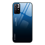 Custodia in vetro a colori sfumati, For Xiaomi Redmi 10C, For Xiaomi Redmi Note 11 5G/Poco M4 Pro, For Xiaomi Redmi K40S