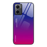 Custodia in vetro a colori sfumati, For Xiaomi Redmi Note 11E, For Xiaomi Redmi Note 11T Pro, For Xiaomi Poco X4 Pro 5G