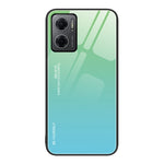 Custodia in vetro a colori sfumati, For Xiaomi Redmi Note 11E, For Xiaomi Redmi Note 11T Pro, For Xiaomi Poco X4 Pro 5G