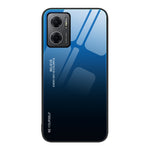 Custodia in vetro a colori sfumati, For Xiaomi Redmi Note 11E, For Xiaomi Redmi Note 11T Pro, For Xiaomi Poco X4 Pro 5G